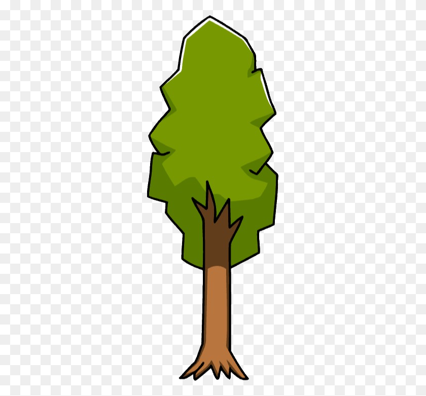 259x721 Redwood Tree Scribblenauts Wiki Fandom Powered - Imágenes Prediseñadas De Secoya