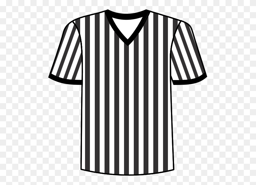 523x550 Referee Jersey Football Clipart - Jersey Clipart