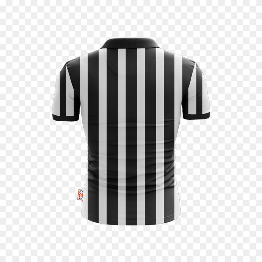 Referee Stripe Cooldry Polo Sport - Referee PNG - FlyClipart
