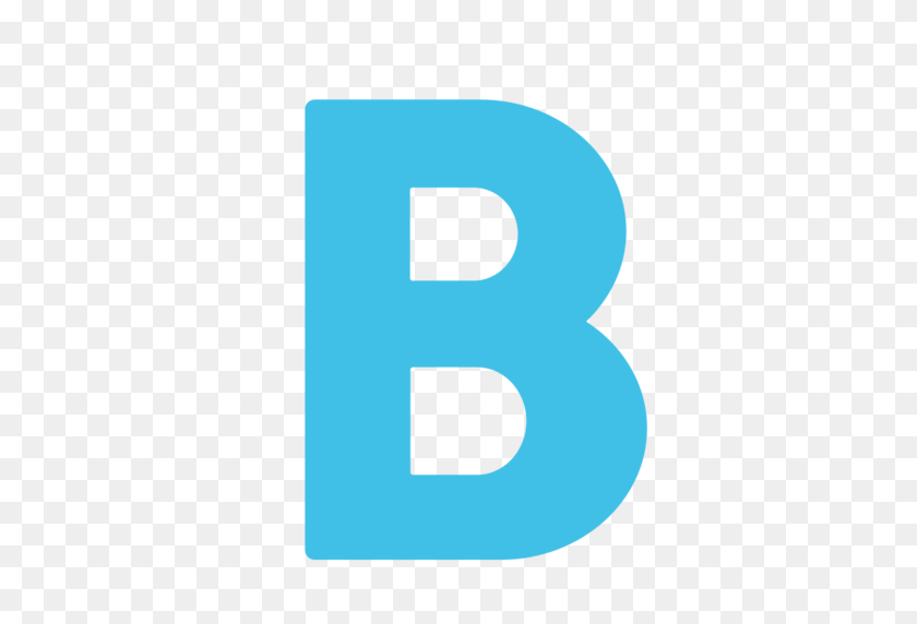 512x512 Символ Регионального Индикатора Буква B Emoji - B Emoji Png