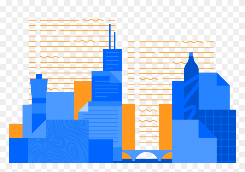 1031x701 Register Atlassian Team Tour Chicago - Chicago Skyline PNG