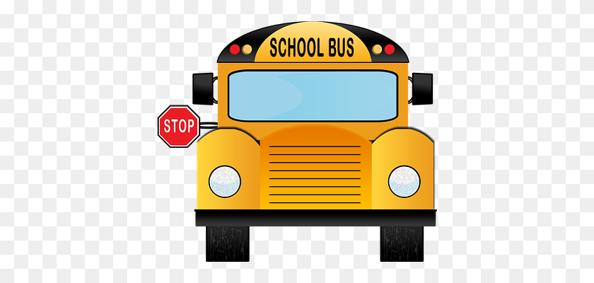 396x340 Register For Bus Transportation - Bus Trip Clipart