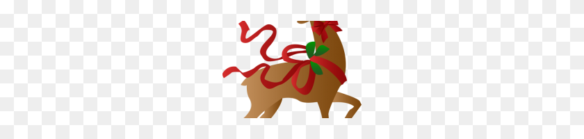 200x140 Reindeer Clipart Free Christmas Clipart Reindeer Walking Space - Reindeer Food Clipart