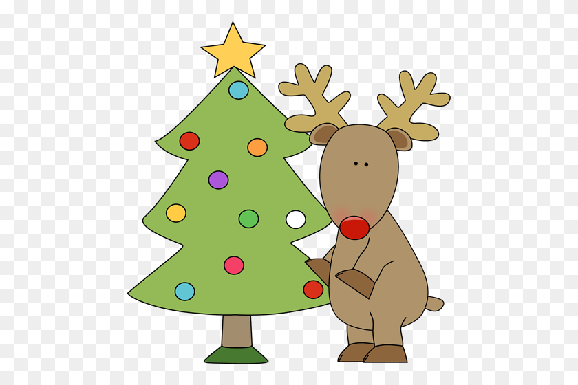 470x500 Reindeer Standing - Christmas In July Clipart