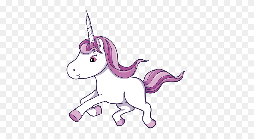 400x400 Relaxed Unicorn Image - Relaxed Clipart