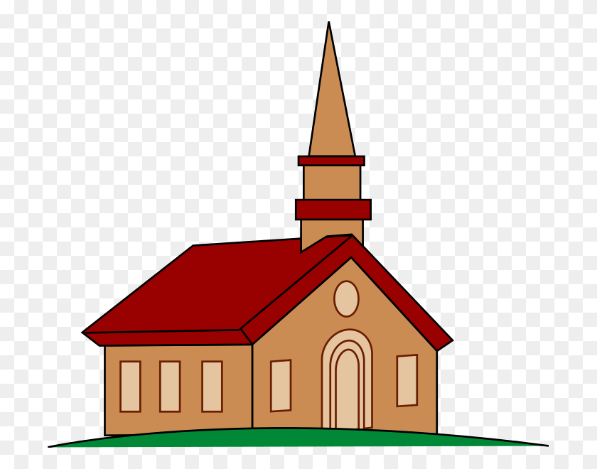 705x600 Religion - Church House Clipart