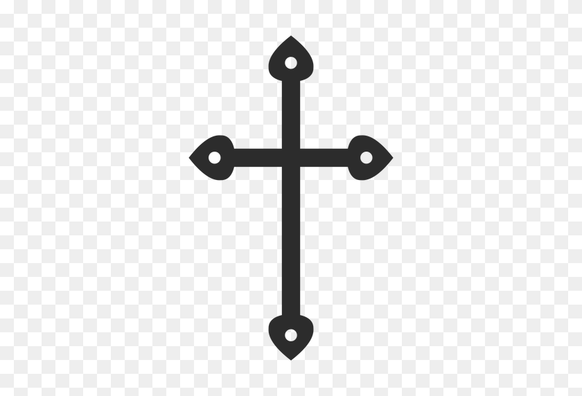 512x512 Religiosa Cruz Cristiana Elemento - Cruz De Hierro Png