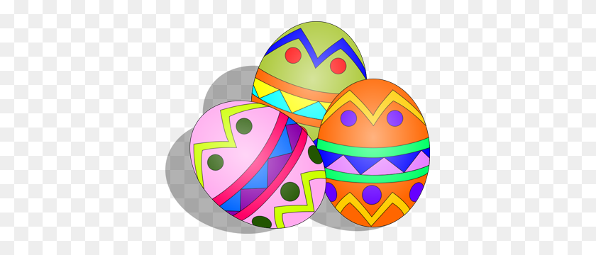 373x300 Religious Clipart Easter Egg - Religious Clipart Images