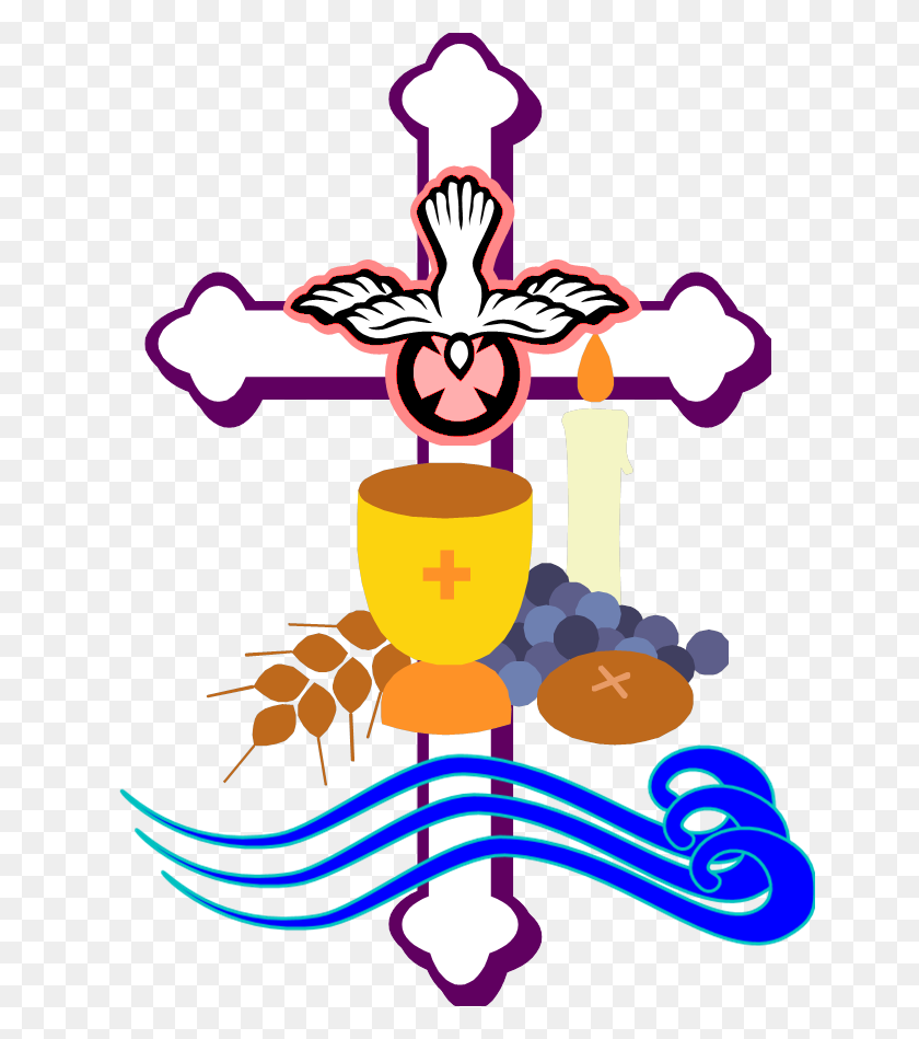 650x889 Religious Education - Anointing Of The Sick Clipart