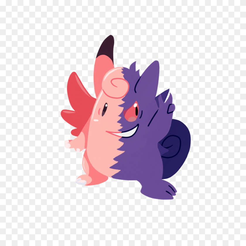 800x800 Remember That Old Clefablegengar Theory - Gengar PNG