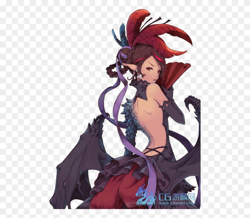 508x672 Remind Awesome New Set Of Role Hanfeng Stand Painted Png - Morrigan PNG