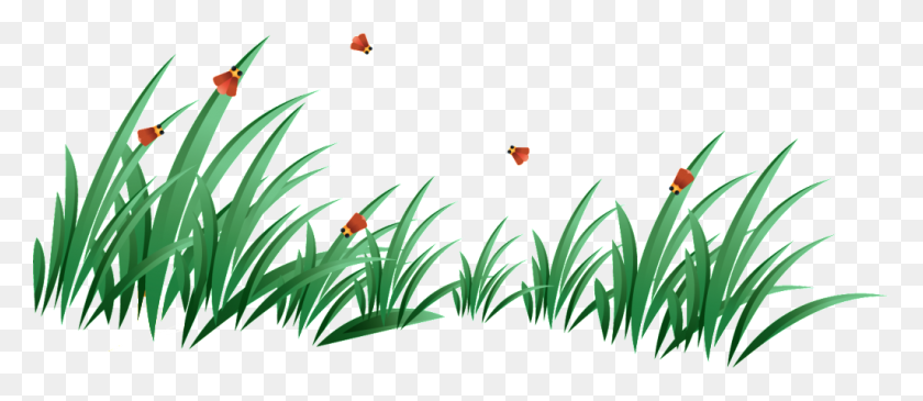 1024x401 Remote Grass Transparent Decorative Free Png Download Png Vector - Grass Vector PNG