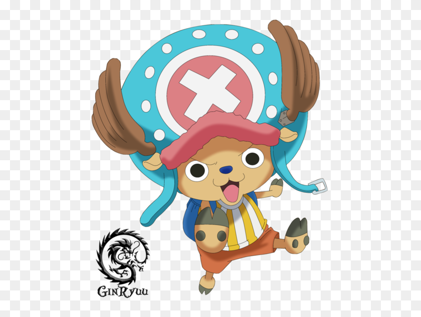 500x573 Визуализация Тони Тони Чоппер - One Piece Png