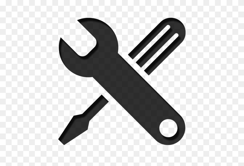 512x512 Repair Tools Clipart - Mechanic Clipart Black And White