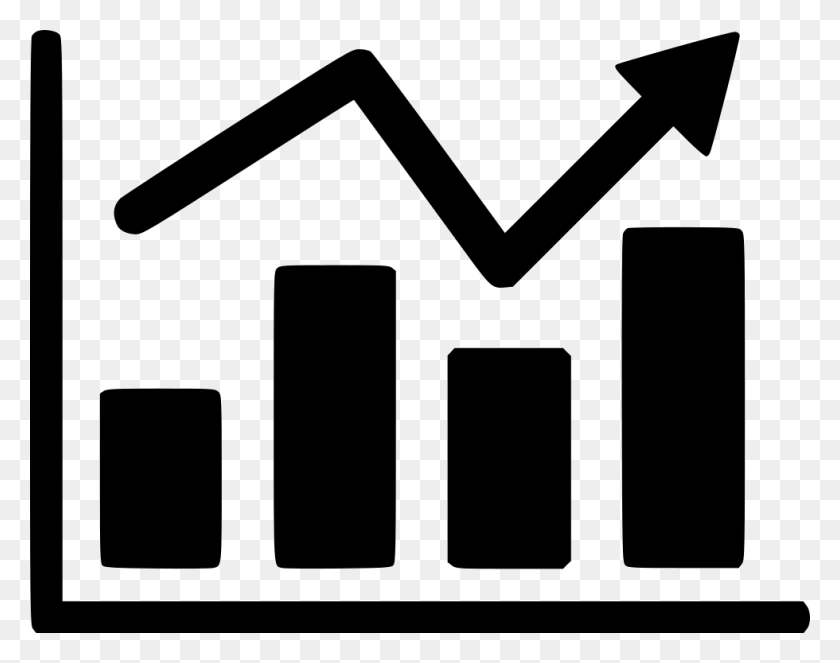 980x758 Informe Flecha Gráfico Gráfico De Negocio Datos De Stock Icono Png Gratis - Png Stock