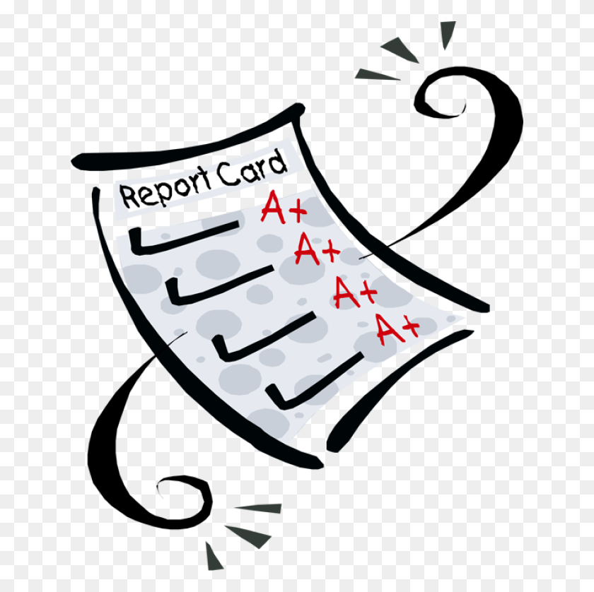 640x778 Report Card School Student Clip Art - Black Student Clipart
