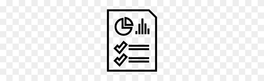 200x200 Report Document Icons Noun Project - Report Icon PNG