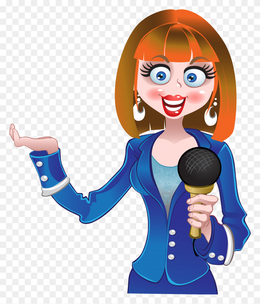 4796x5668 Reporter Png Images Free Download - Reporter Clipart