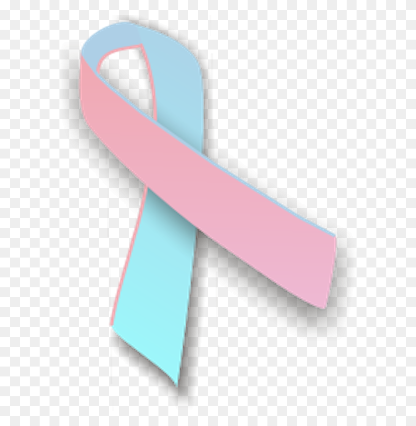 600x800 Reproductive Health Access Project Pink And Blue Ribbon - Liston PNG