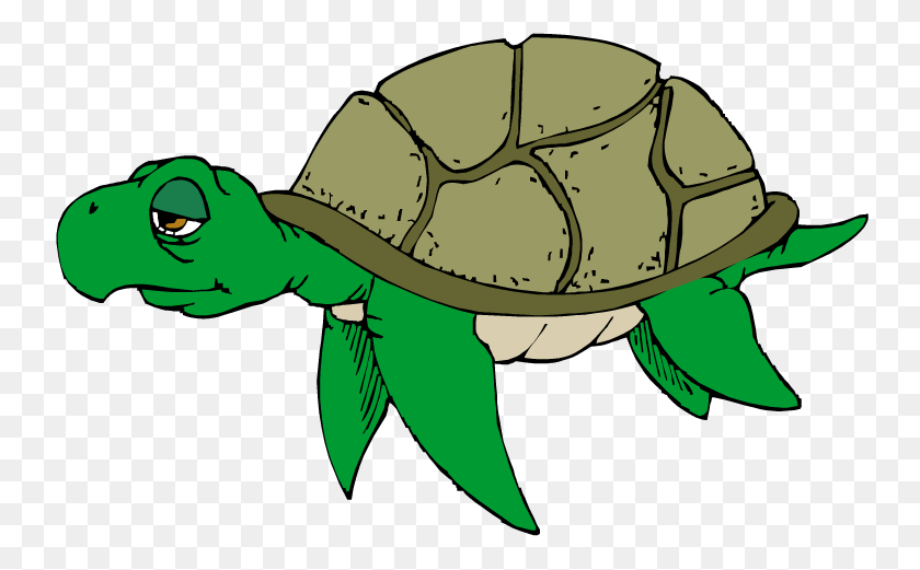 750x461 Reptile Clipart Turtle Swimming - Free Swimming Clipart
