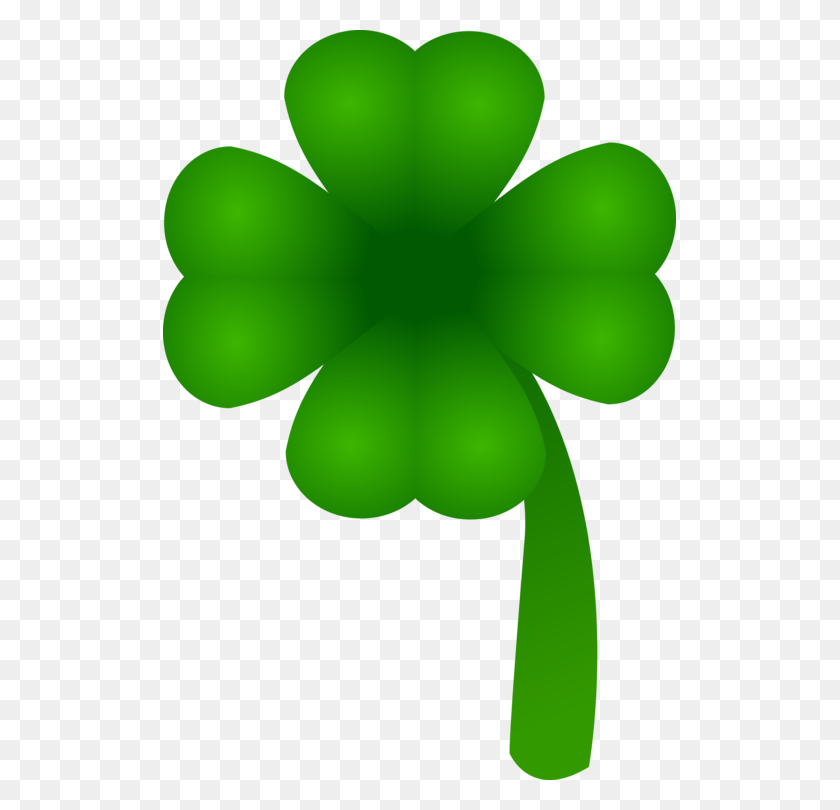 513x750 Republic Of Ireland Saint Patrick's Day Shamrock Four Leaf Clover - Shamrock PNG