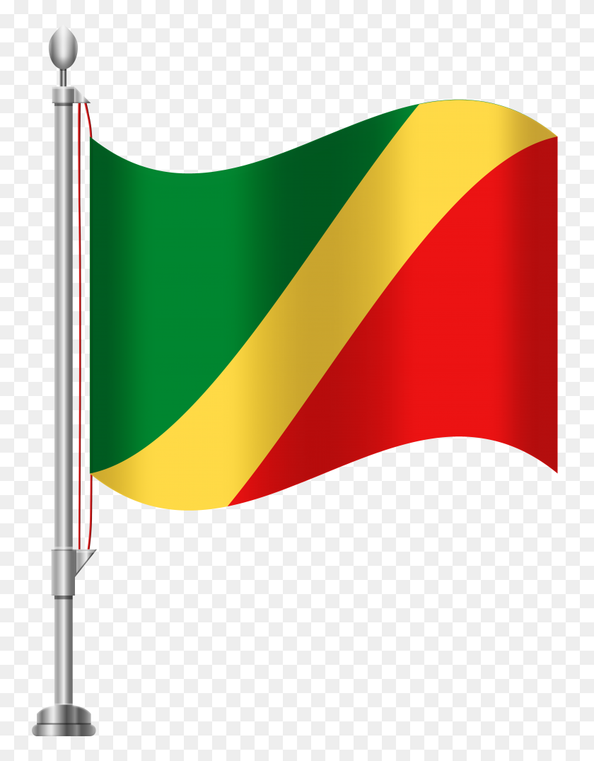 6141x8000 Republic Of The Congo Flag Png Clip Art - Shades PNG