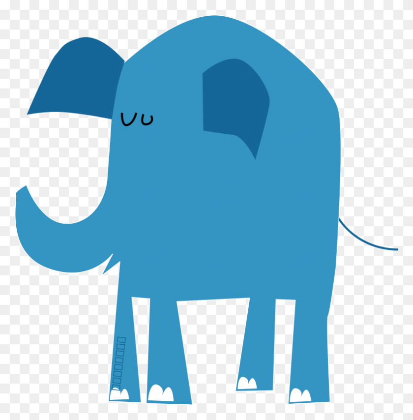 785x800 Elefante Republicano Clipart Gratis - Elefante Republicano Clipart
