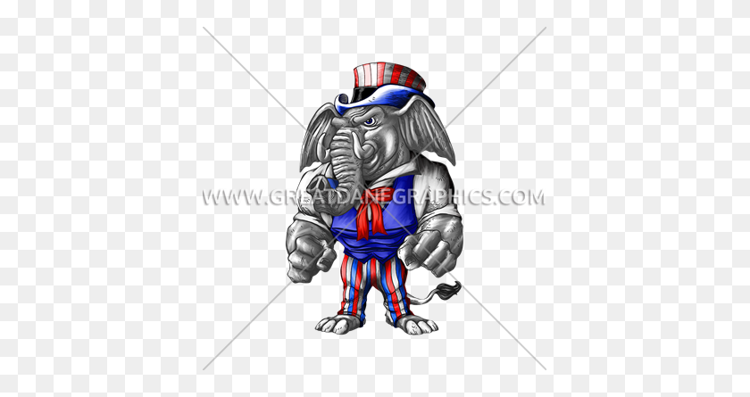385x385 Republican Fight Production Ready Artwork For T Shirt Printing - Republican PNG