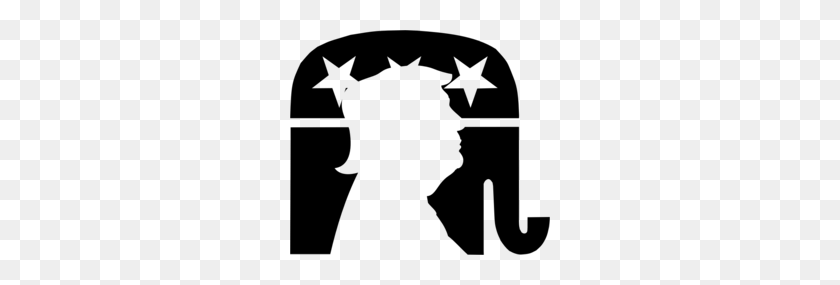 260x225 Partido Republicano Clipart - Elefante Republicano Png