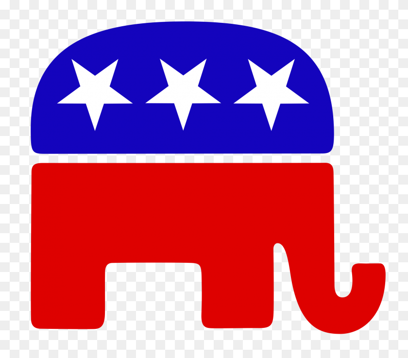 2000x1737 Grupo De Elefantes Del Partido Republicano Con Elementos - Representar Imágenes Prediseñadas