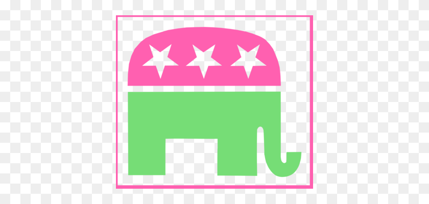 386x340 Republican Party Ohio Political Party Candidate Primary Election - Party Border Clipart