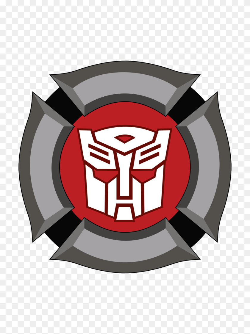 752x1063 Rescue Bots - Transformers Logo PNG