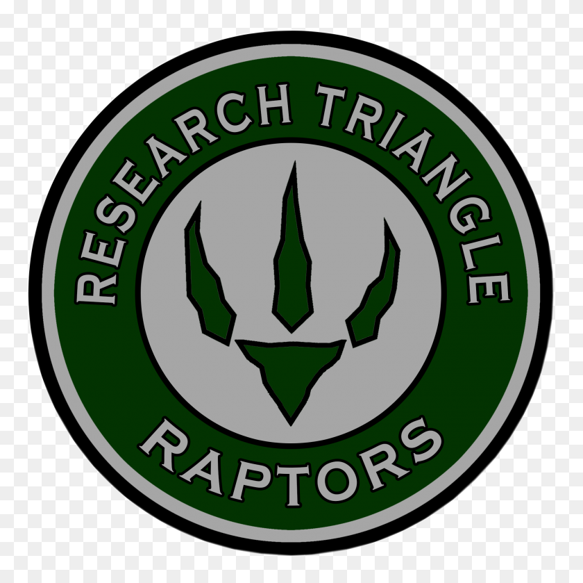 2000x2000 Triángulo De Investigación De La Escuela Secundaria - Raptors Logotipo Png