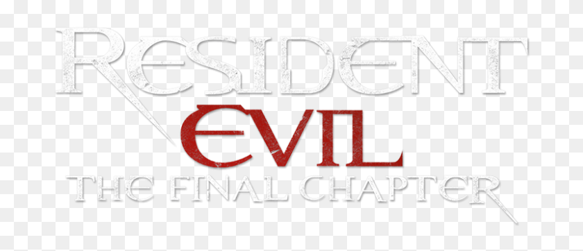 800x310 Resident Evil The Final Chapter Movie Fanart Fanart Tv - Resident Evil Logo PNG
