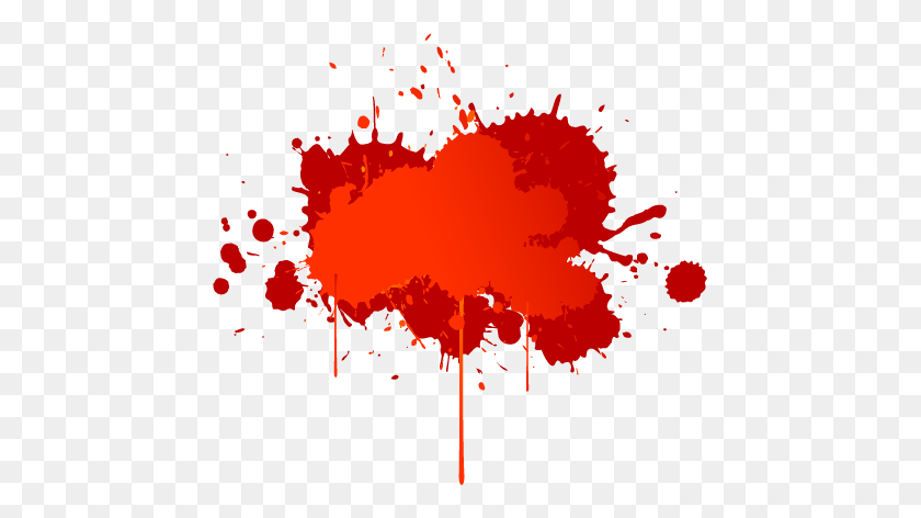 451x412 Residential And Commercial Painting Contractor In Pennsylvania - Red Paint Splatter PNG