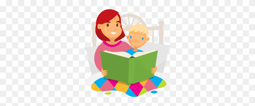 286x290 Recursos Para Promover La Alfabetización Calgary Reads - Clipart De Lectura Para Padres E Hijos