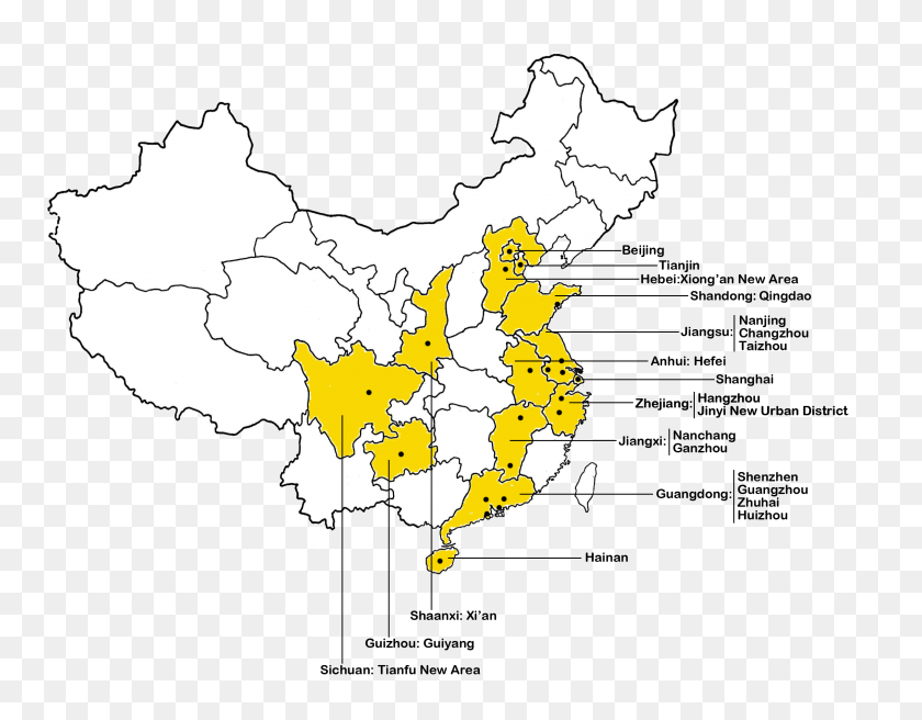 2409x1843 Ресурсы В Китайском Лауреатском Научном Альянсе - Карта Китая Png