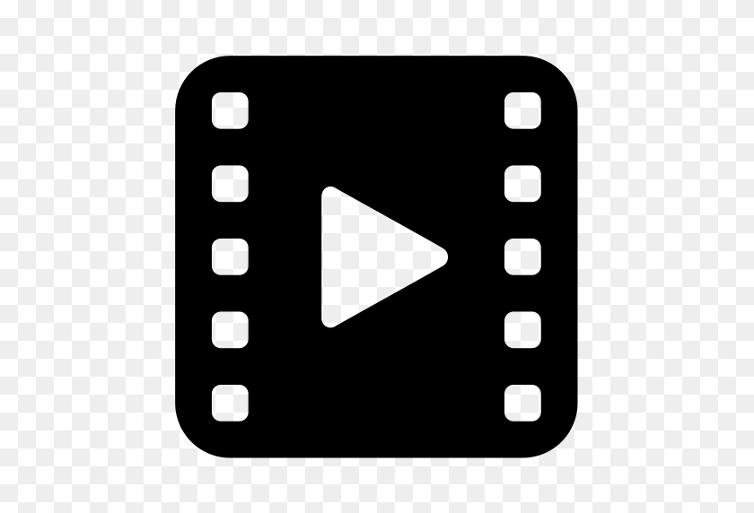 512x512 Recursos Video, Video, Icono De Youtube Con Formato Png Y Vector - Youtube Blanco Png