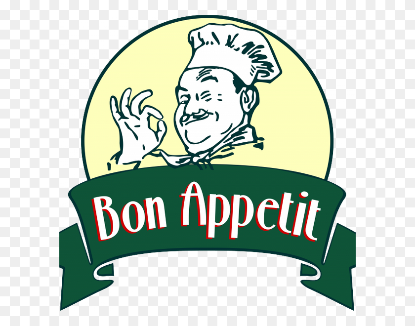 600x600 Ресторан Bon Appetit - Приятного Аппетита Клипарт