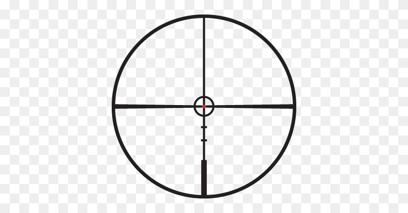 380x380 Reticles Leupold - Reticle PNG