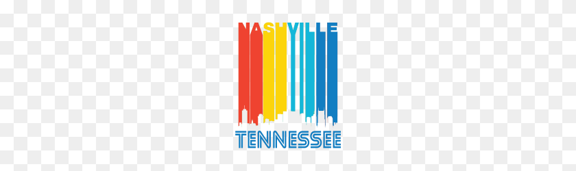190x190 Retro Nashville Skyline - Nashville Skyline PNG