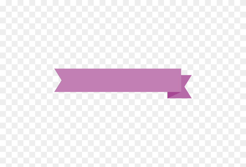 512x512 Retro Ribbon Purple Label - Lilac PNG