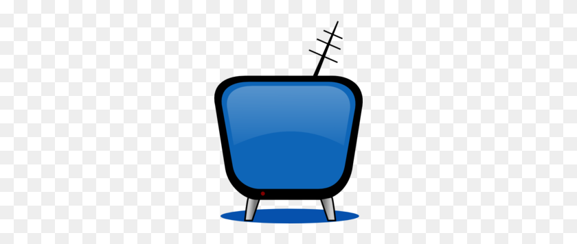 216x296 Tv Retro Azul Png, Imágenes Prediseñadas Para Web - Tv Clipart Png