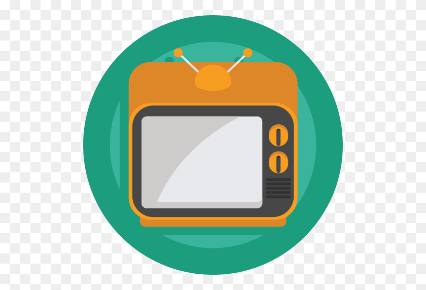 512x512 Retro Tv, Retro Tv, Television Icon Png And Vector For Free - Retro Tv PNG