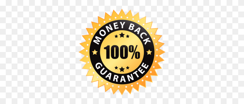 300x300 Returns Refunds - 100 Money Back Guarantee PNG