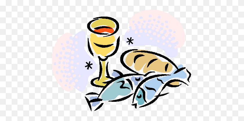 483x356 Rev Dana Fenton To Speak - Loaves And Fishes Clipart
