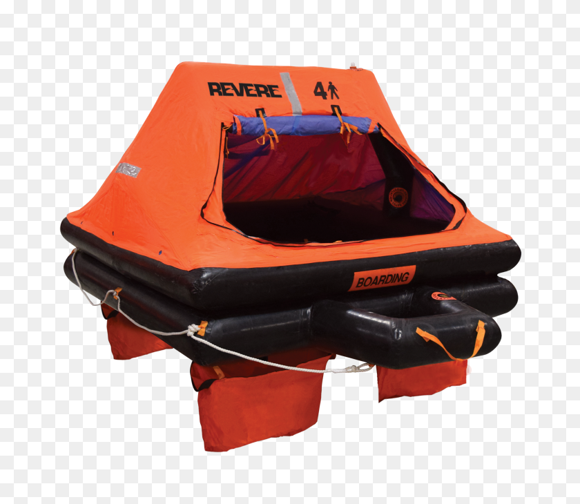 2100x1806 Revere Uscg Coastal Pack Life Rafts Life Raft And Survival - Raft PNG