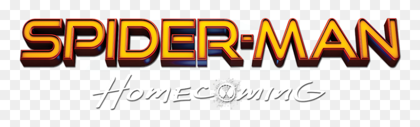 800x199 Revisión De Spider Man Homecoming - Spiderman Homecoming Logo Png