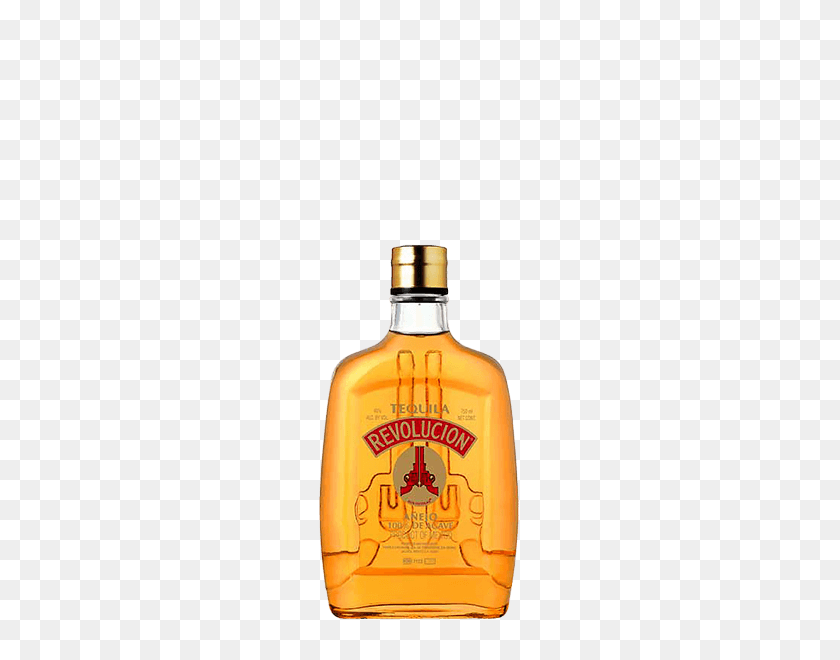 300x600 Revolucion Tequila - Tequila Bottle PNG