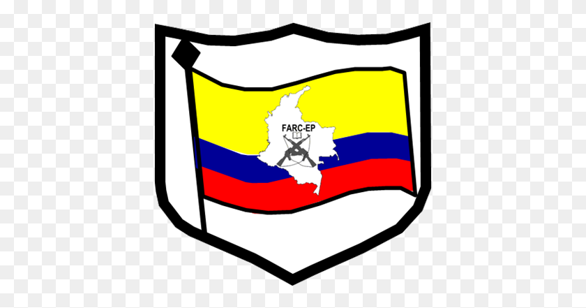 400x381 Fuerzas Armadas Revolucionarias De Colombia - Bandera De Colombia Png
